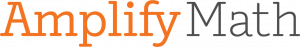 Amplify Math" text logo with "Amplify" in orange and "Math" in dark gray.